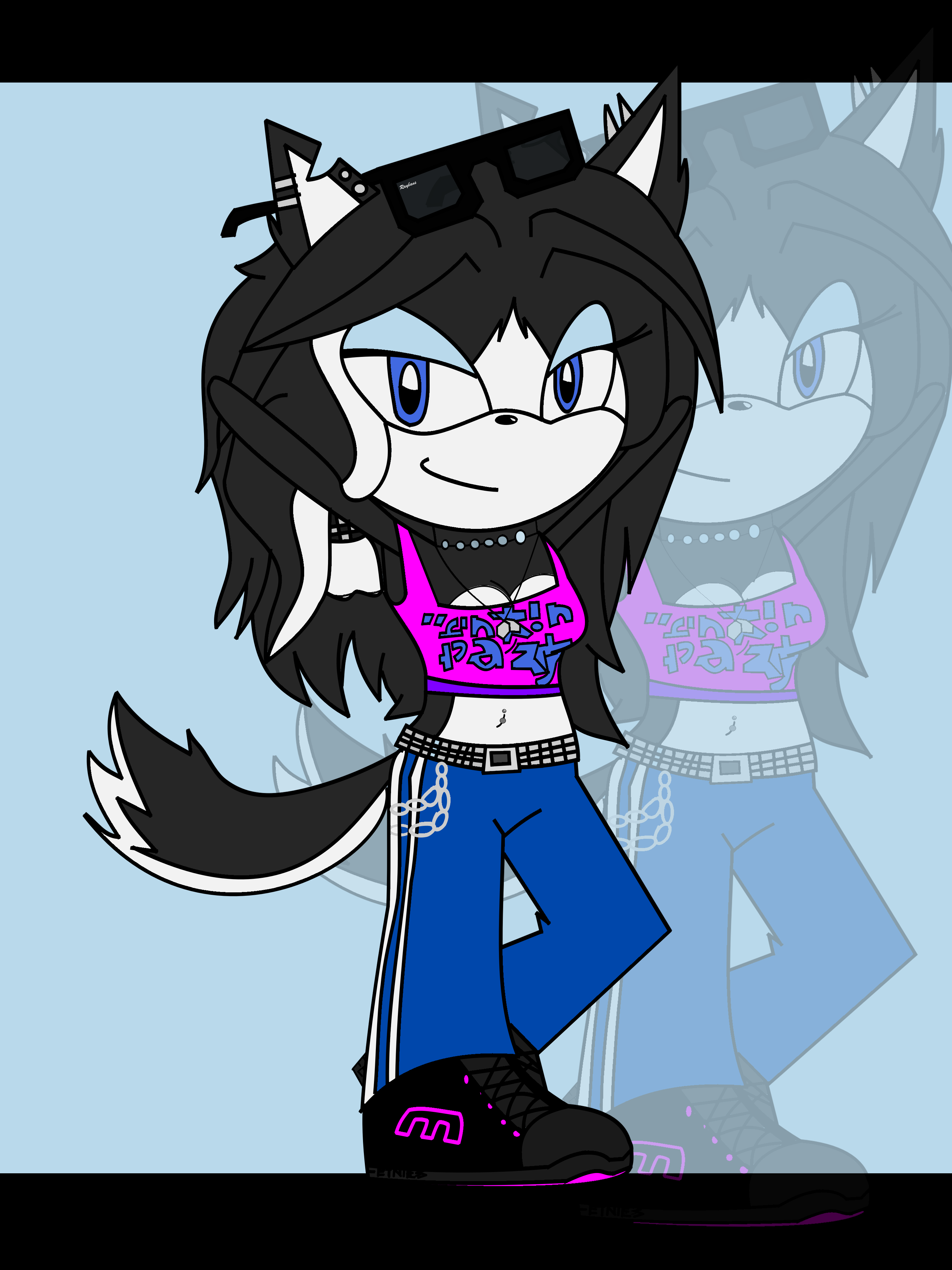 Jocelyn the husky wolf